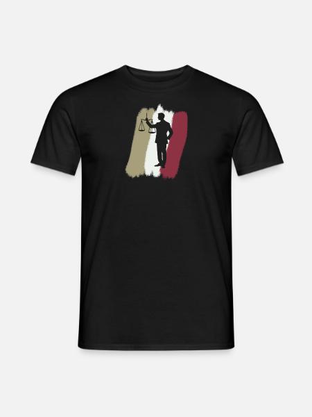 Tribunal de l’avocat - T-shirt homme - noir