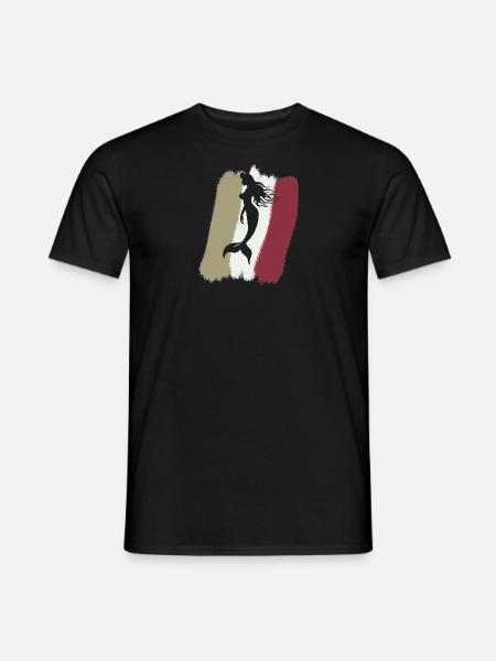 Mermaid Marina - Men's T-Shirt - black