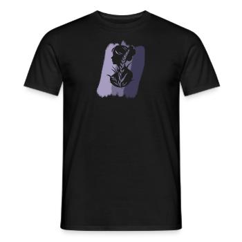 Vegan Vegan Meat - Men's T-Shirt - black - Front - AI Model Male 178 light (178cm)