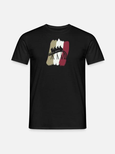 Carnival Ferris wheel - Men's T-Shirt - black