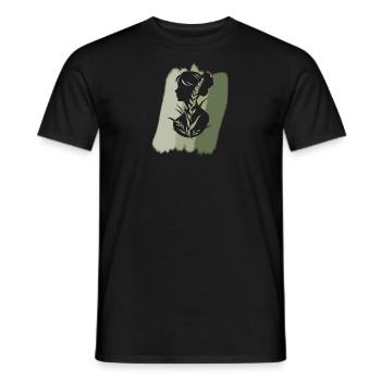 Veganerin Vegan - Männer T-Shirt - Schwarz - Vorne - AI Model Male 178 light (178cm)