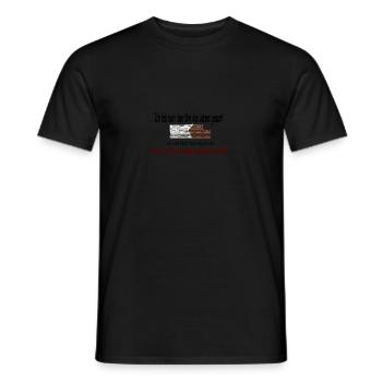 Sinn des Lebens Schoki - Männer T-Shirt - Schwarz - Vorne - AI Model Male 178 light (178cm)