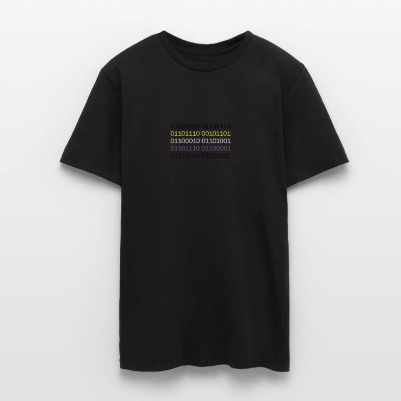 NON-BINARY to binary code Men's T-Shirt