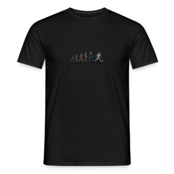 Evolution Football 06 2024 Plan de travail 2 - T-shirt homme - noir - Devant - AI Model Male 178 light (178cm)