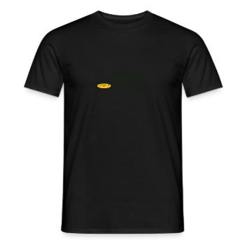 Die Dinge haben nur den Wert, den man ihnen… - Männer T-Shirt - Schwarz - Vorne - AI Model Male 178 light (178cm)