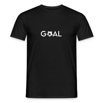 Fußball Goal Tor schießen Football Sport, soccer - Männer T-Shirt - Schwarz - Vorne - AI Model Male 178 light (178cm)