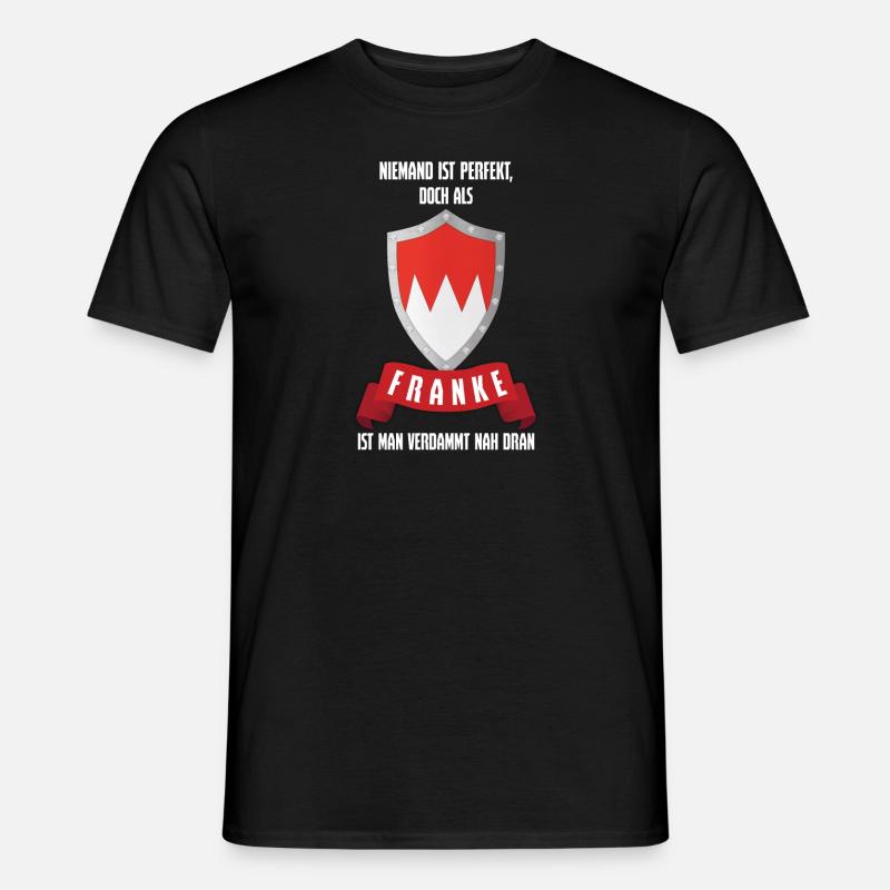 Der fast perfekte FRANKE - Männer T-Shirt - Schwarz