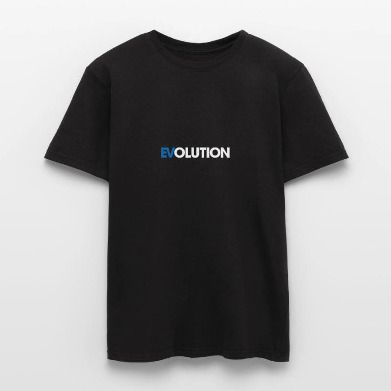 Elektrisch - E Auto - Evolution - Spruch Männer T-Shirt