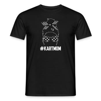 Go Kart Racing Karting Karting - Men's T-Shirt - black - Front - AI Model Male 178 light (178cm)