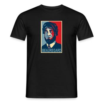 Beauregard - Männer T-Shirt - Schwarz - Vorne - AI Model Male 178 light (178cm)