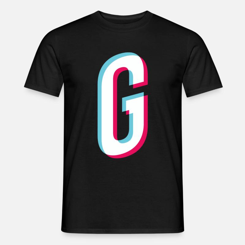 G - punto G - T-shirt uomo - nero