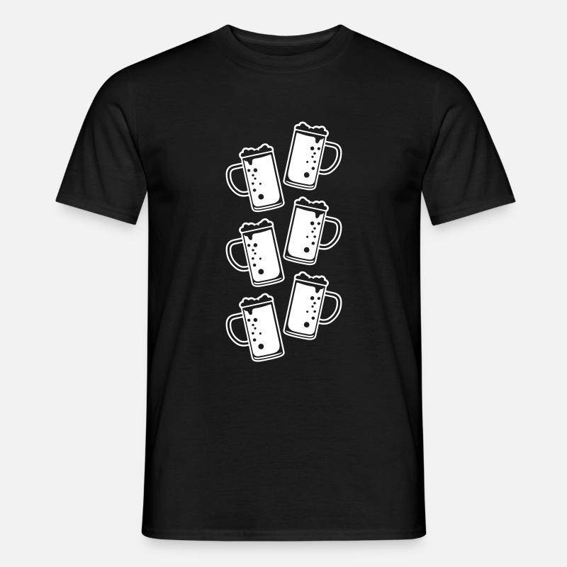 Beer Mug Beer Icon - Men's T-Shirt - black
