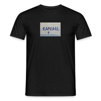 Birthday present for Rafael - Men's T-Shirt - black - Front - AI Model Male 178 light (178cm)