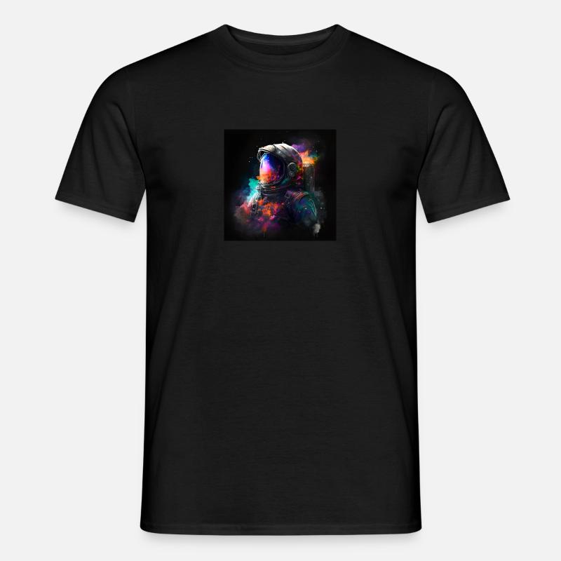 Astronaut in Space - Männer T-Shirt - undefined