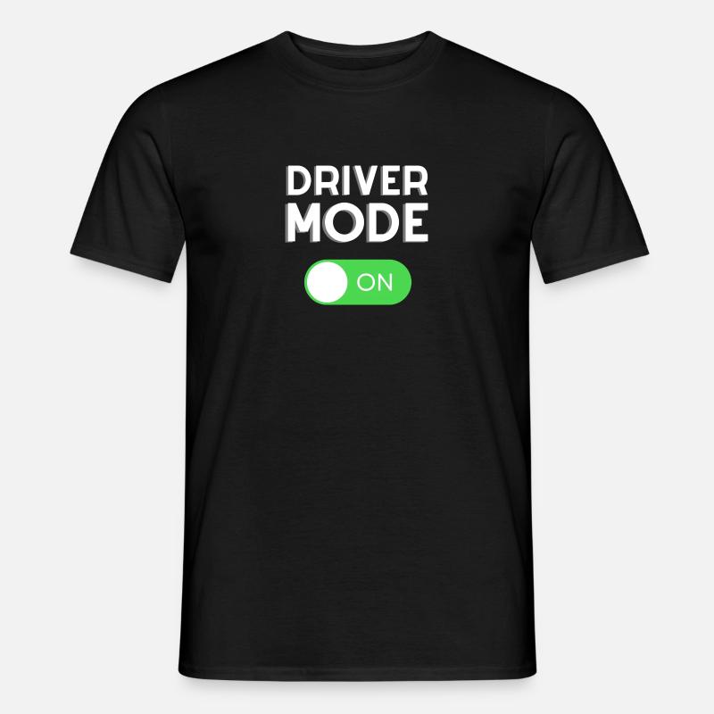 Driver Mode: ON - Men’s T-shirt - black