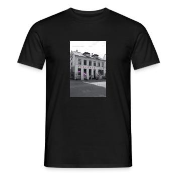 Copenaghen - T-shirt uomo - nero - Fronte - AI Model Male 178 light (178cm)