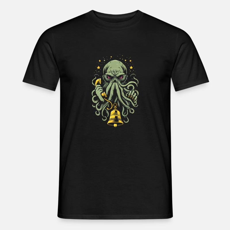 Der Ruf von Cthulhu! - Männer T-Shirt - Schwarz