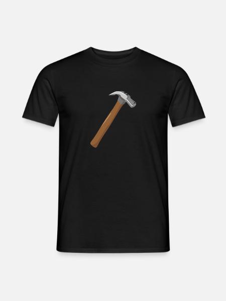 hammer - Men's T-Shirt - black