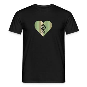 Physics Astronomy Physics - Men's T-Shirt - black - Front - AI Model Male 178 light (178cm)