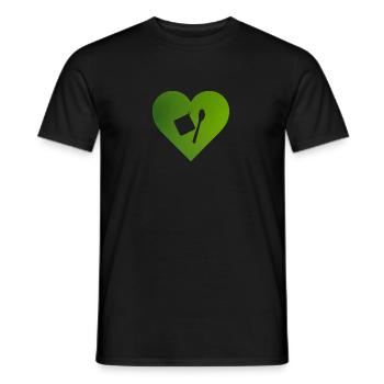 Backwaren Muffin Bäckerei - Männer T-Shirt - Schwarz - Vorne - AI Model Male 178 light (178cm)