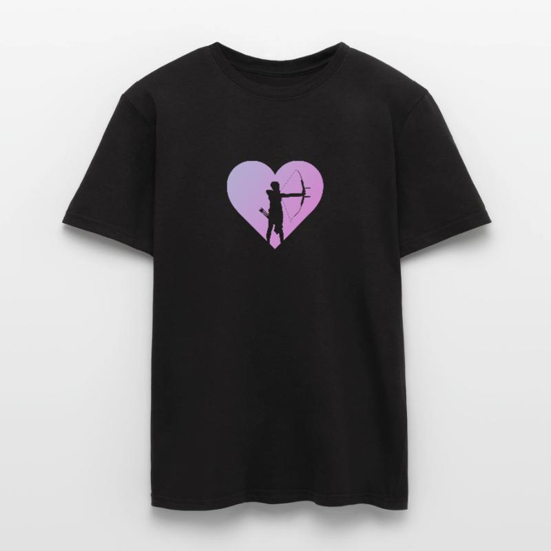 Bogen Bogenschießen Langbogen Männer T-Shirt