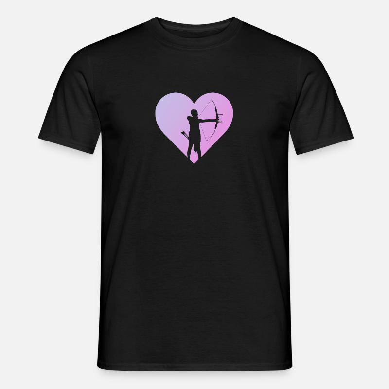 Bogen Bogenschießen Langbogen - Männer T-Shirt - undefined