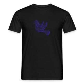 Colombe - T-shirt homme - noir - Devant - AI Model Male 178 light (178cm)