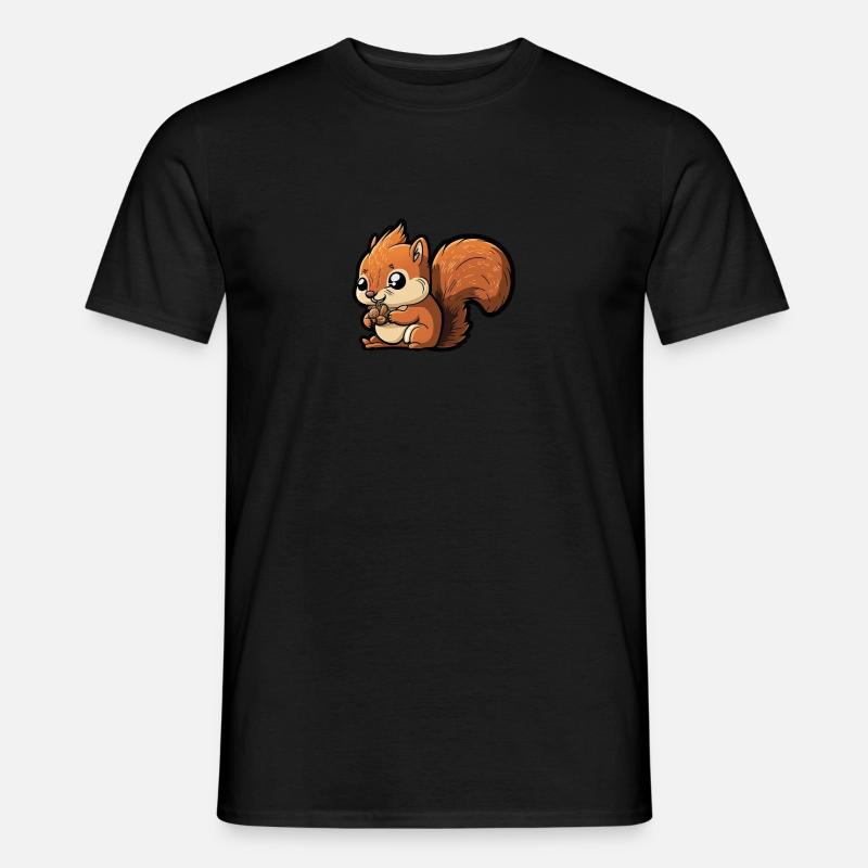 niedliches Eichhörnchen - Männer T-Shirt - undefined
