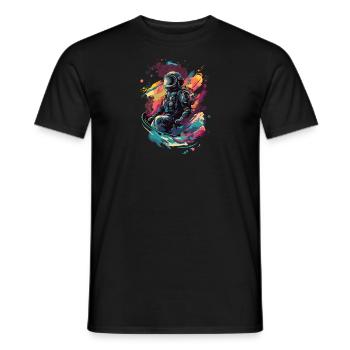 Lost in Colors - Men's T-Shirt - black - Front - AI Model Male 178 light (178cm)