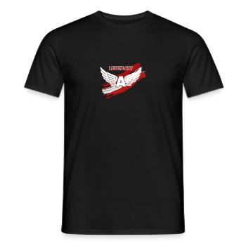 I am from Austria - Männer T-Shirt - Schwarz - Vorne - AI Model Male 178 light (178cm)