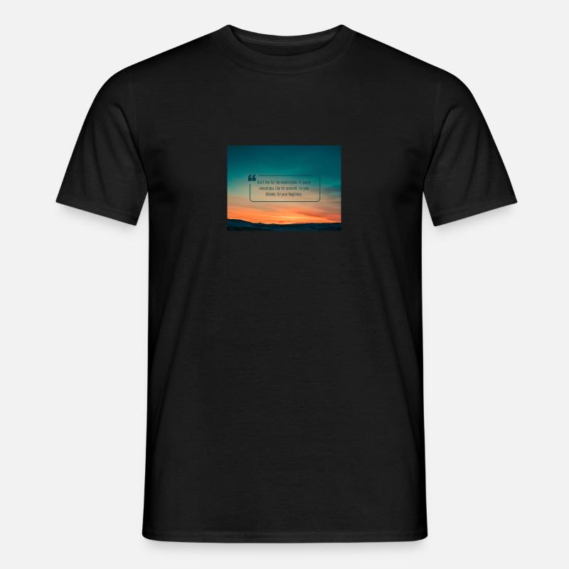 Live for yourself ! - Männer T-Shirt - undefined