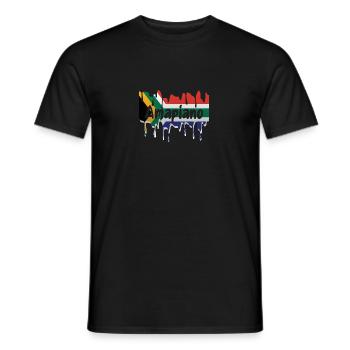 Amapiano - South Africa - Men's T-Shirt - black - Front - AI Model Male 178 light (178cm)