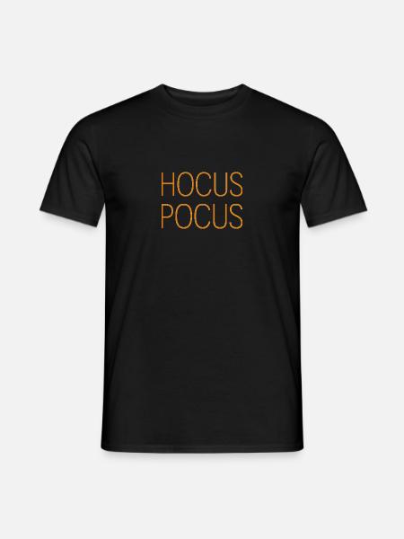 HOCUSPOCUS - Männer T-Shirt - Schwarz
