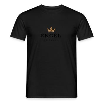 Ange - T-shirt homme - noir - Devant - AI Model Male 178 light (178cm)