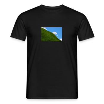 In den Bergen - Männer T-Shirt - Schwarz - Vorne - AI Model Male 178 light (178cm)
