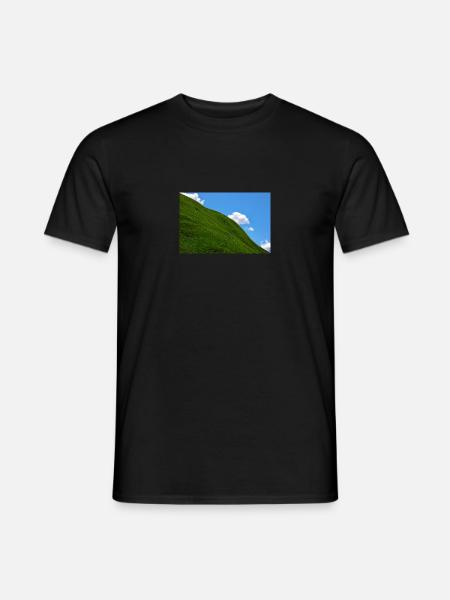 In den Bergen - Männer T-Shirt - Schwarz