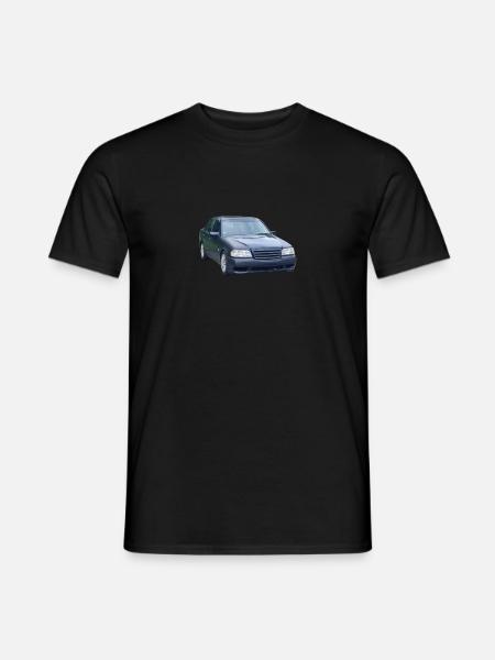 Dunkle Limousine Silhouette - Männer T-Shirt -