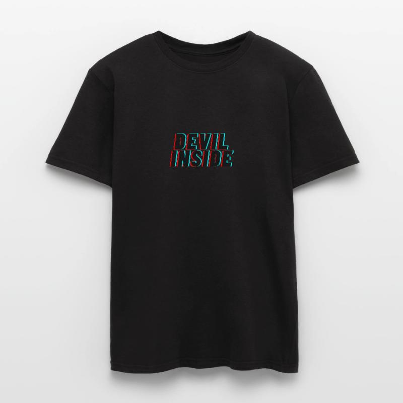 Devil inside Männer T-Shirt