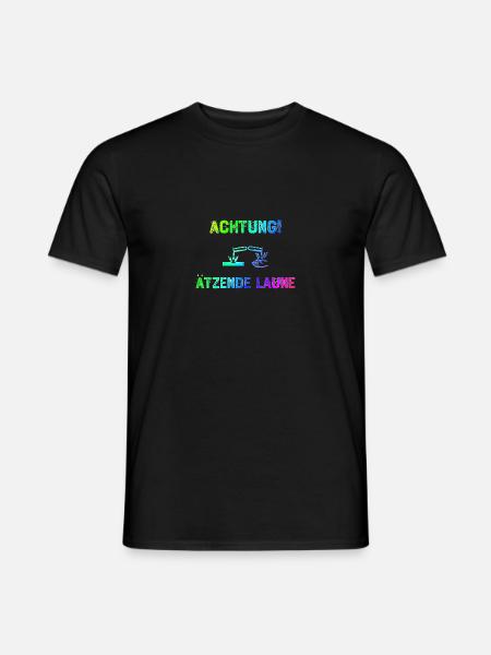 Achrung-Ätzende Laune | Schlechte Laune - Männer T-Shirt - 