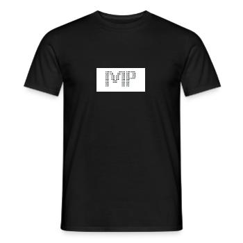 MP ART OF LETTERS - Männer T-Shirt - Schwarz - Vorne - AI Model Male 178 light (178cm)