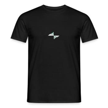 flat spectrum - Männer T-Shirt - Schwarz - Vorne - AI Model Male 178 light (178cm)
