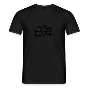 Casino - Roi des machines à sous - T-shirt homme - noir - Devant - AI Model Male 178 light (178cm)