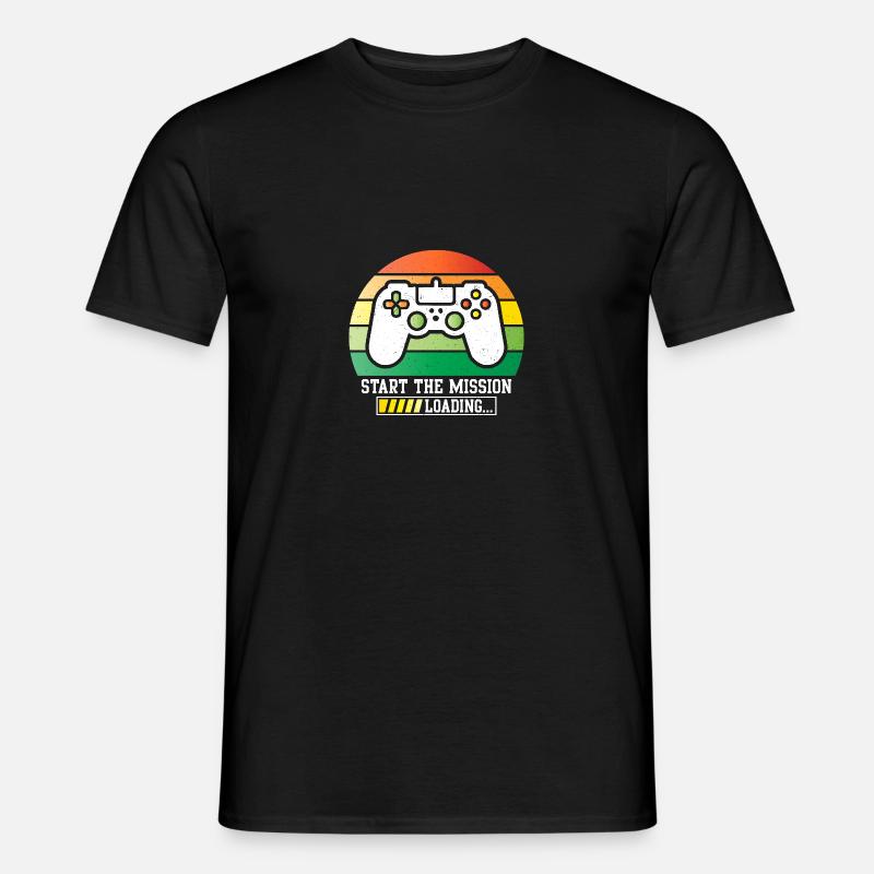 Zone de jeu - T-shirt homme - noir
