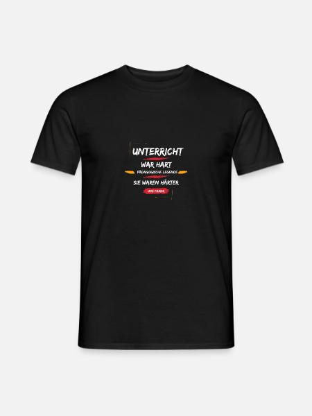 Lehrer:in Geschenk Abschied & Dankeschön - Männer T-Shirt - Schwarz
