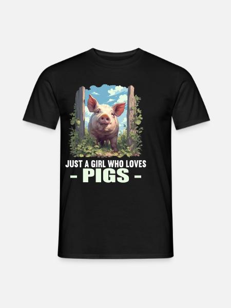 Cochon Cochon - T-shirt homme - noir