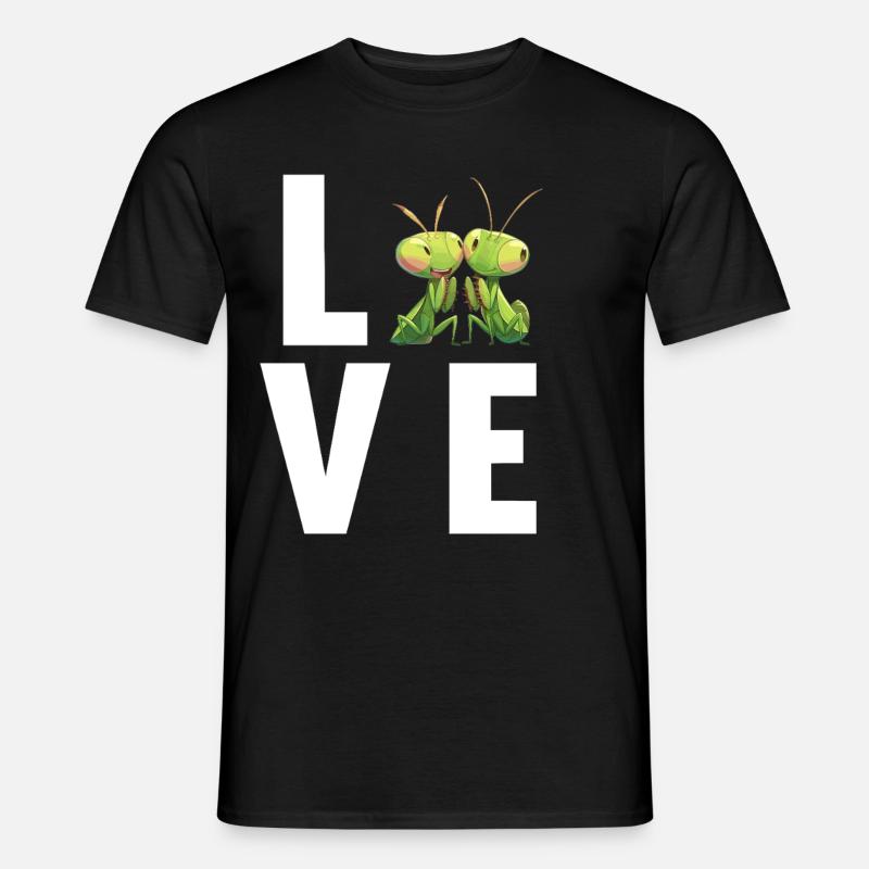Praying mantises Praying mantis - Men's T-Shirt - black