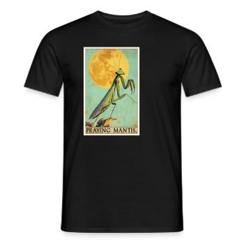 Gottesanbeterinnenen Gottesanbeterin - Männer T-Shirt - Schwarz - Vorne - AI Model Male 178 light (178cm)