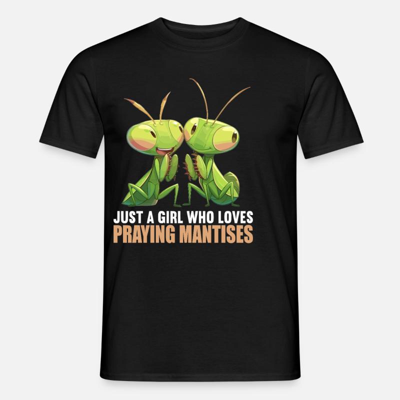 Praying mantises Praying mantis - Men's T-Shirt - black