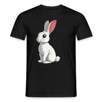 Lapin Lapin - T-shirt homme - noir - Devant - AI Model Male 178 light (178cm)