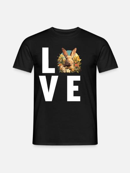 Bunny Bunny - Men's T-Shirt - black
